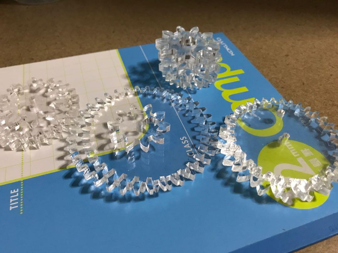 Acrylic gears pack diy project laser cut ⚙️, Hobbies & Toys