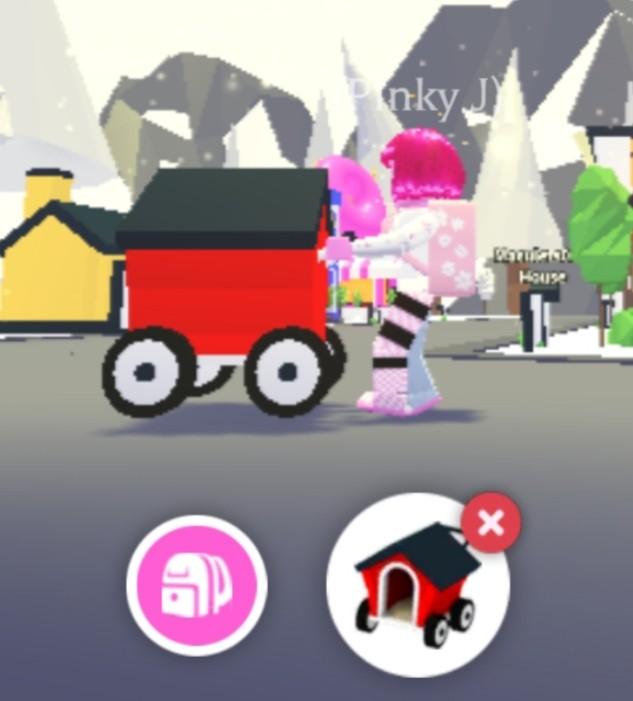 Adopt me Dog House Stroller, Everything Else, Others on Carousell