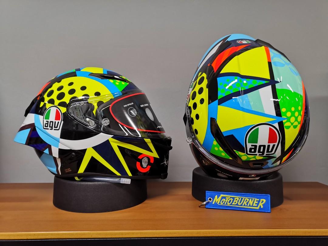 AGV helmet Pista GPRR Rossi Wintertest 2020 eurofits Motorcycles
