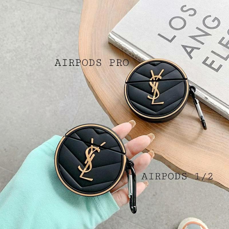 Airpods Pro Case Airpods 1 2 YSL Round Bag