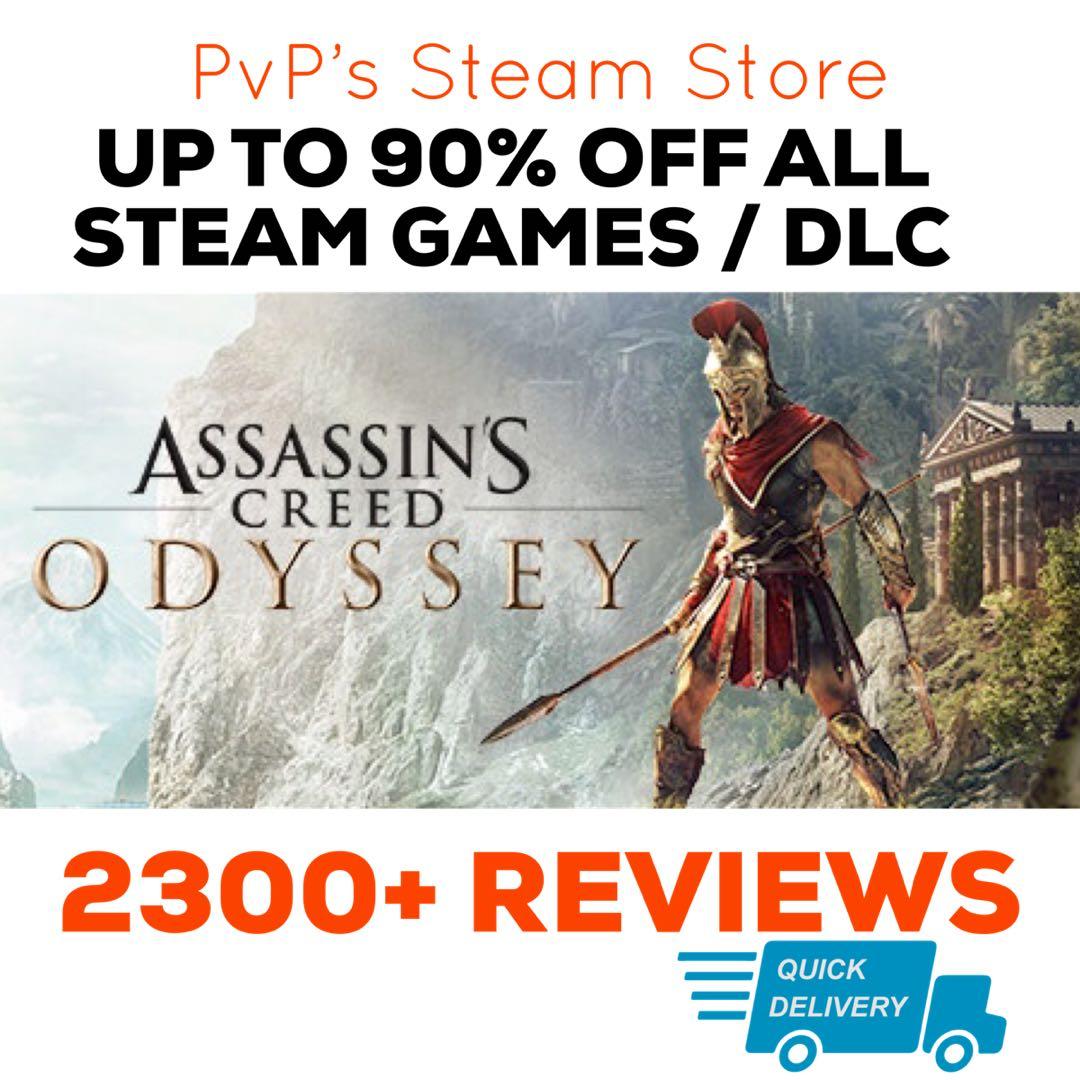 Assassins Creed Odyssey Steam Games Toys Games Video Gaming Video Games On Carousell