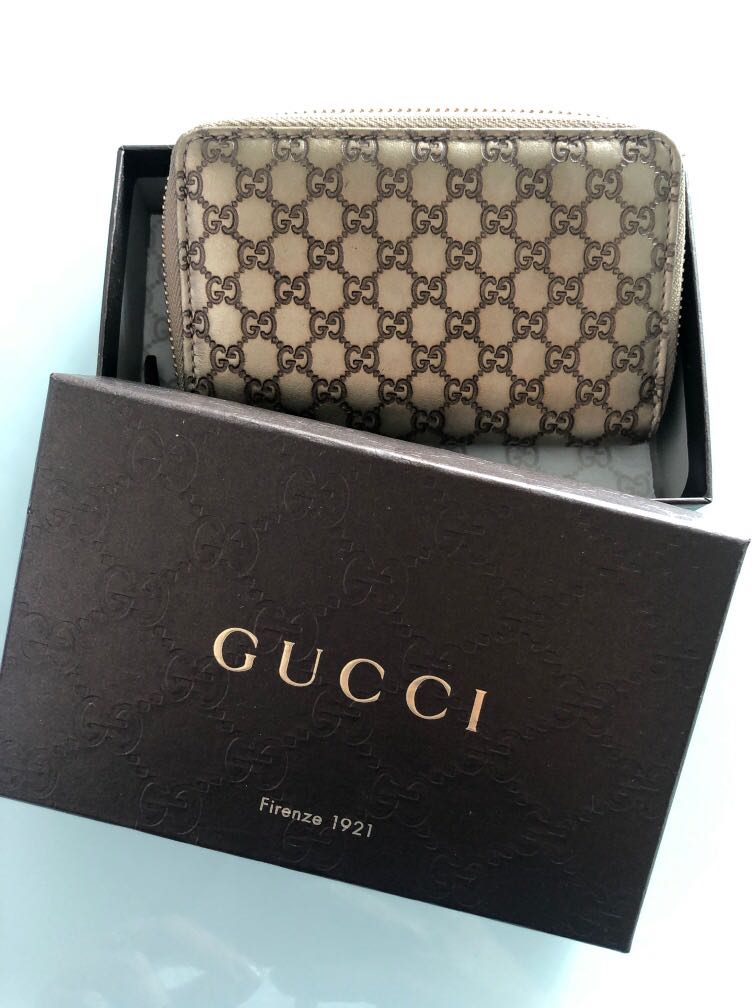 gucci card holder with strap