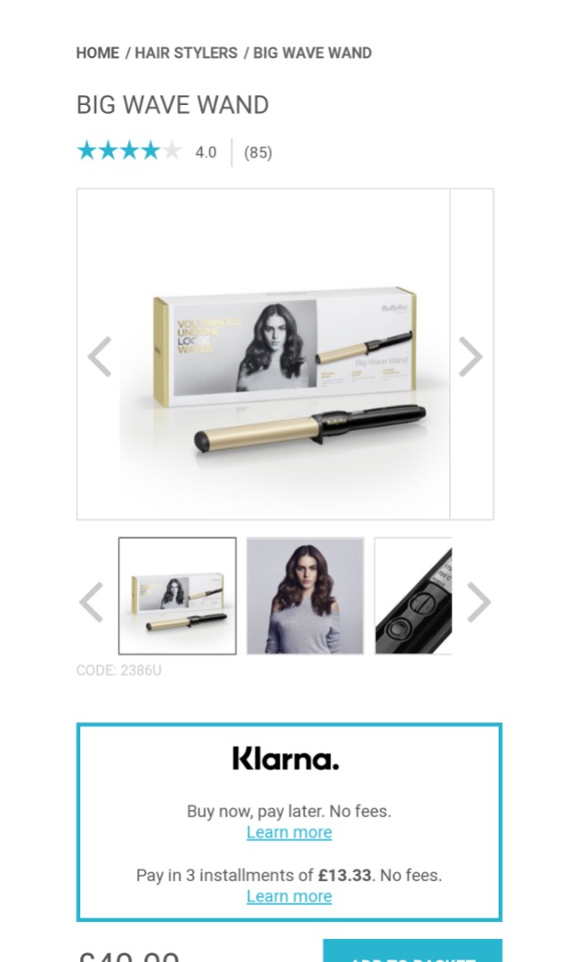 Babyliss Big Wave Wand