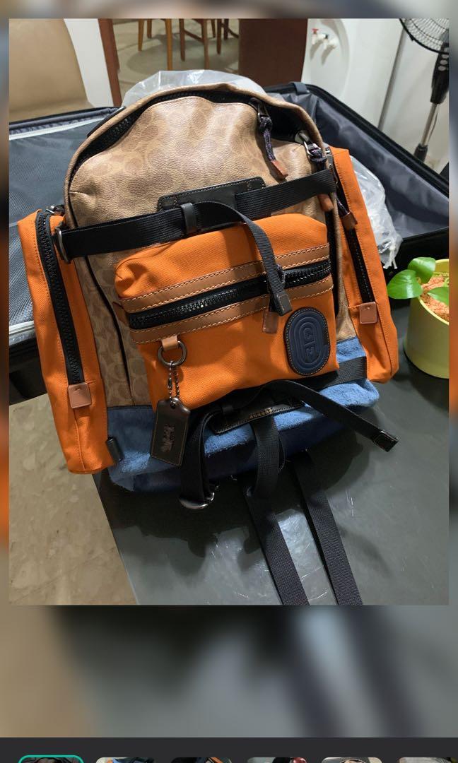 ridge backpack with coach patch