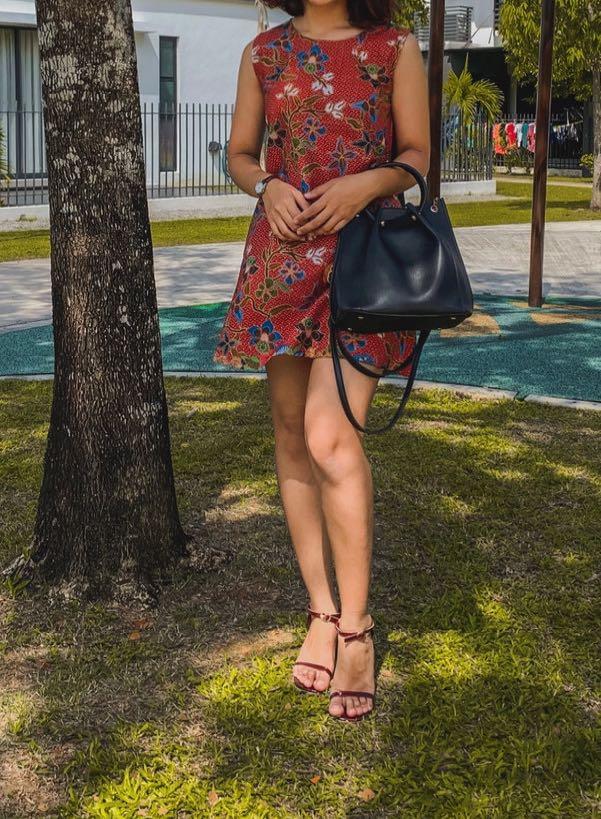 Batik sales shift dress