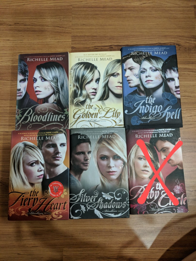 BLOODLINES SERIES by Richelle Mead, Hobbies &amp; Toys, Books &amp; Magazines, Storybooks on Carousell