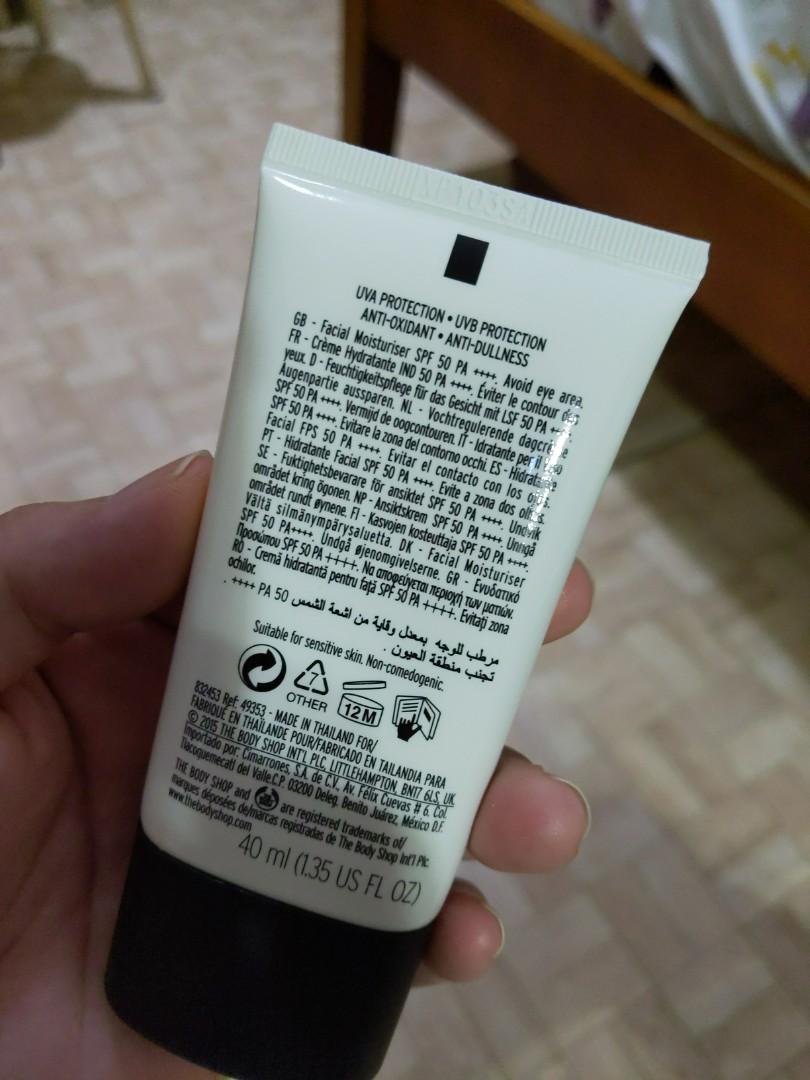 Body Shop Sunscreen X2 Beauty Personal Care Bath Body Body Care On Carousell