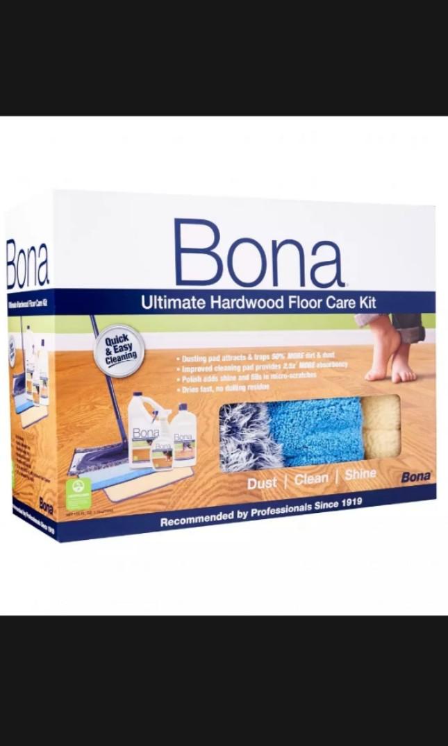Bona Hardwood Floor Ultimate Care Kit Home Appliances Cleaning Laundry On Carousell