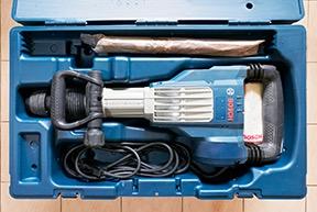 Bosch Demolition Jackhammer GSH 11 (Category: Construction Tools & Equipment) located in Malay. Submitted by redchain (Listing ID 1058585686, Image 3). Description: Original reliable Bosch Demolition Jackhammer GSH 11 VC 240v, with Original Receipt Used for one project only, always cared for and properly cleaned Most powerful 11kg breaker from Bosch, Easy Handling with Low Vibration for more comfortable working with 3 drills and extra Carbon Brus
