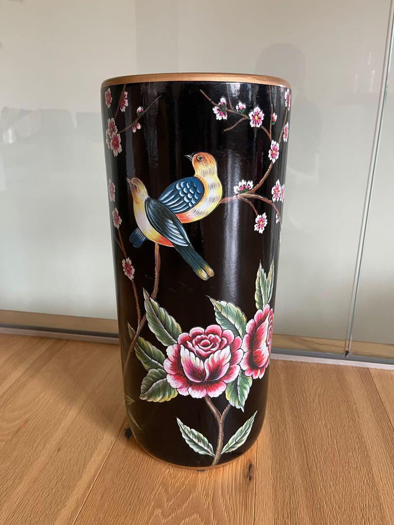 ceramic umbrella holder on Brand New Black Ceramic Umbrella Holder Vase Furniture Home Decor Others On Carousell