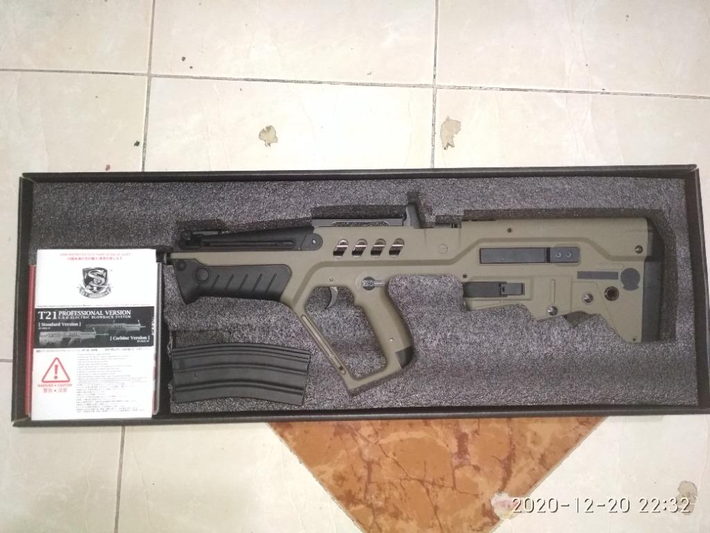 Brand New S T Tavor Tar 21 Ebb Aeg Sports Airsoft On Carousell