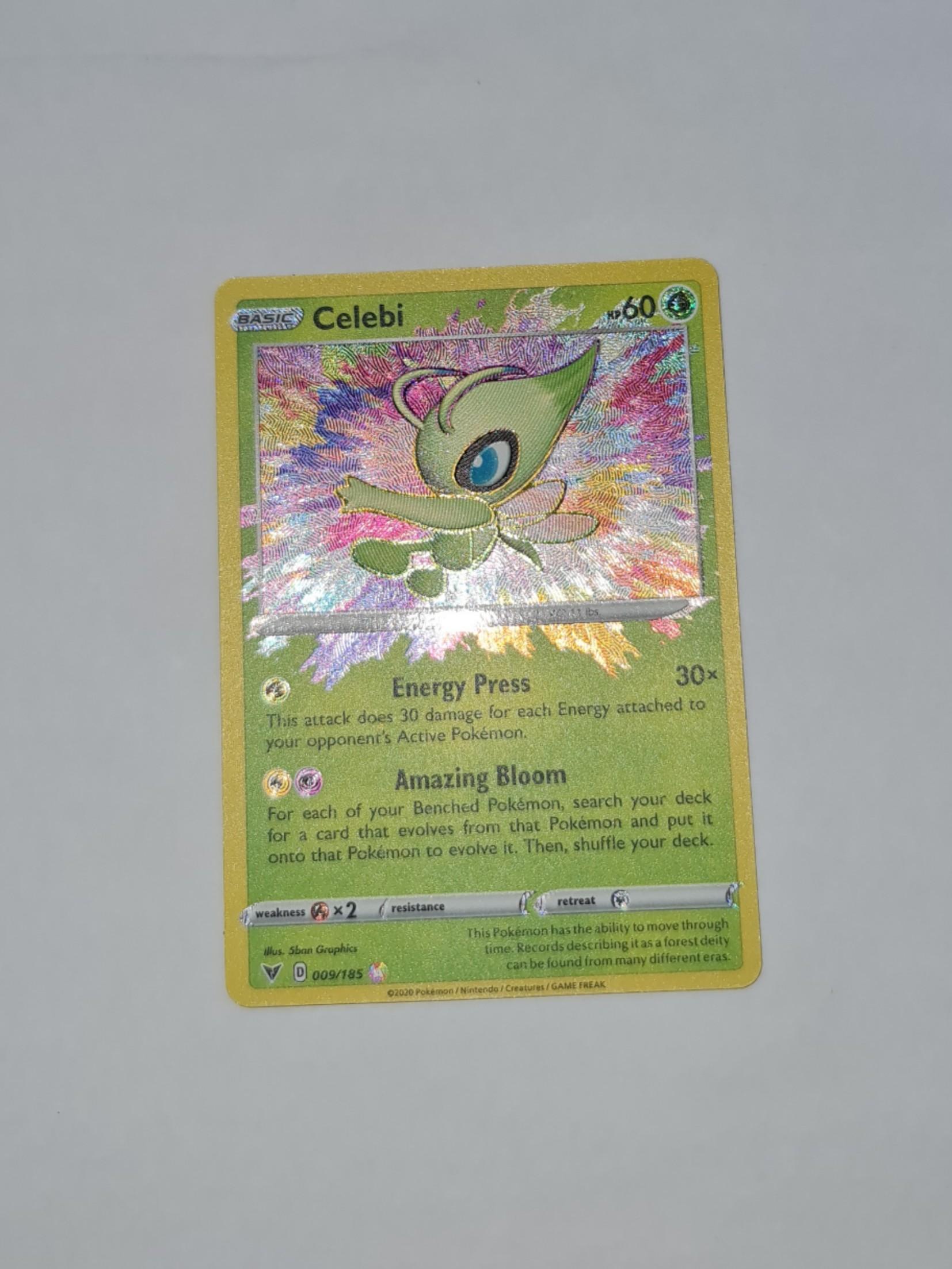 Celebi Amazing Rare Vivid Voltage 009 185 Hobbies Toys Toys Games On Carousell Celebi Amazing Rare Vivid Voltage 009 185 Hobbies Toys Toys Games On Carousell