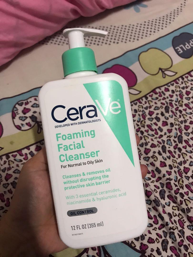 cerave foaming facial cleanser guardian
