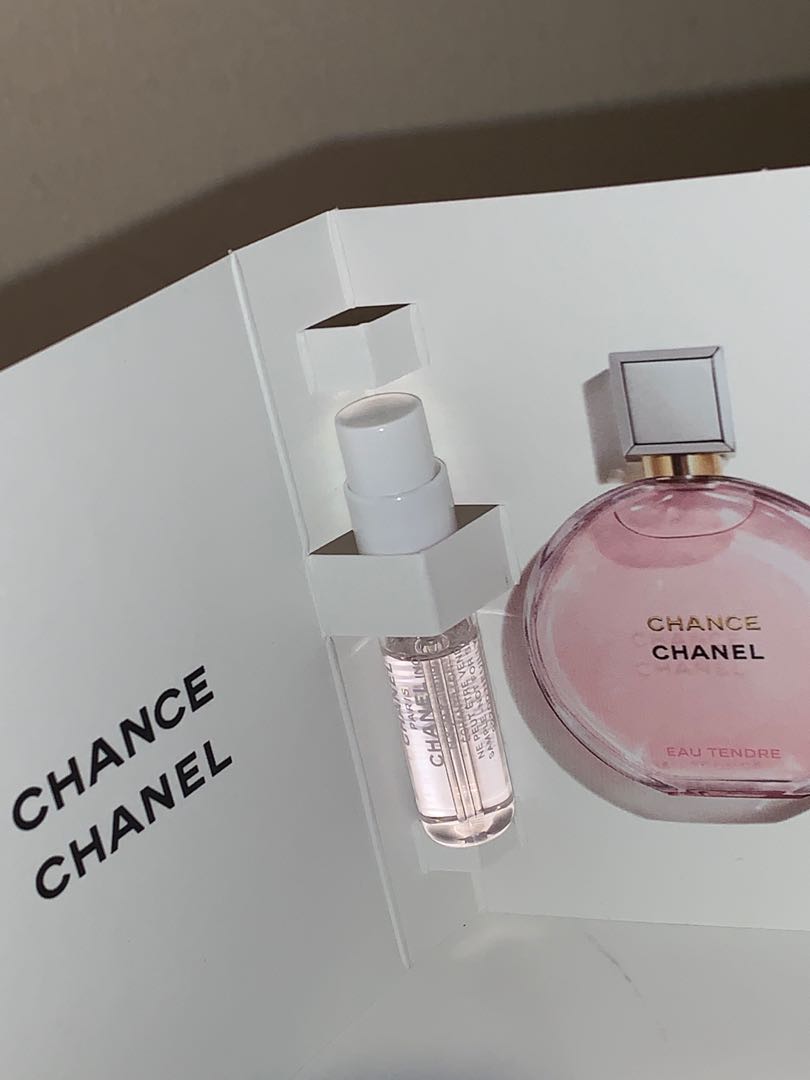 CHANEL Chance Eau Tendre Sample, Beauty & Personal Care, Fragrance &  Deodorants on Carousell