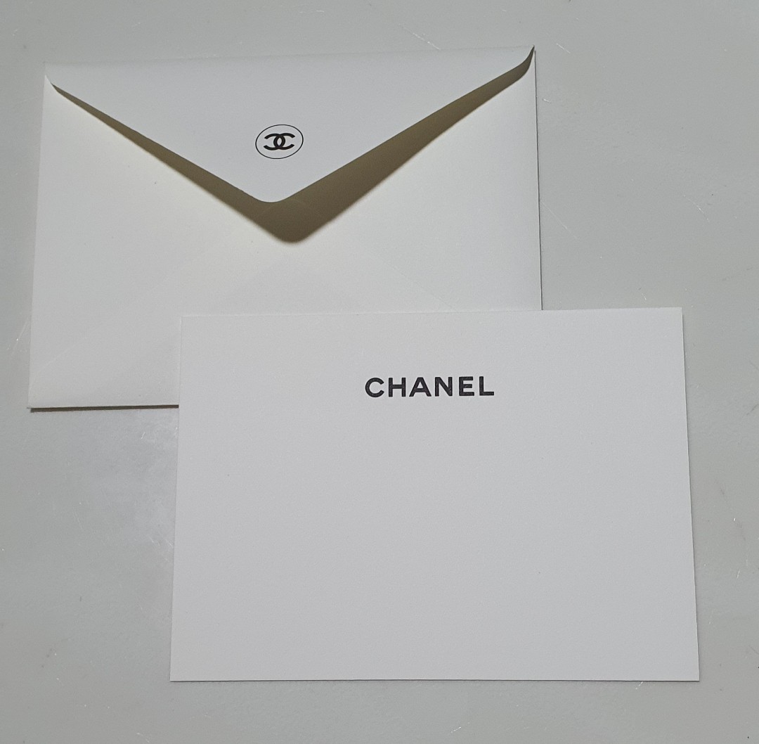 chanel gift card and envelope 1608998317 af171a76