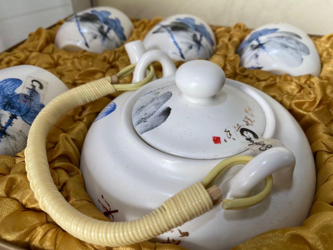 Chengyi Tea Set with original gift box, Furniture & Home Living
