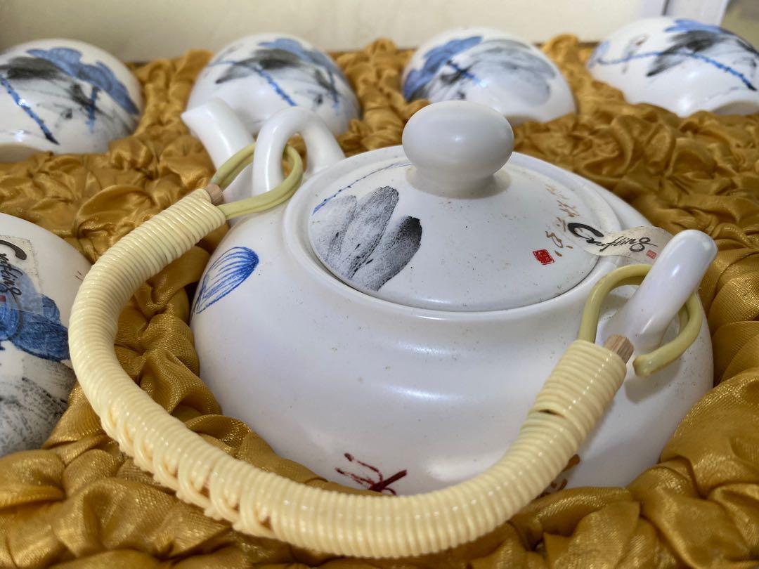 Chengyi Tea Set with original gift box, Furniture & Home Living
