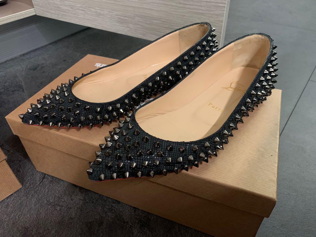 christian louboutin flats 38 Luxury Sneakers Footwear on Carousell