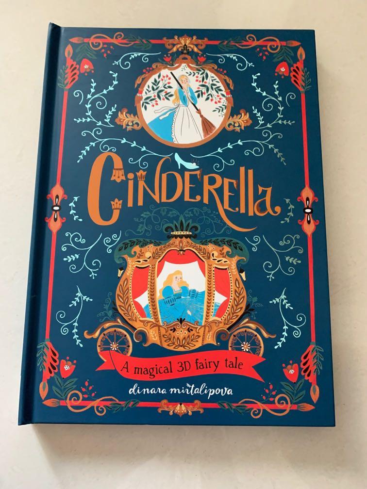 Cinderella pop up book., Books & Stationery, Children's Books on Carousell