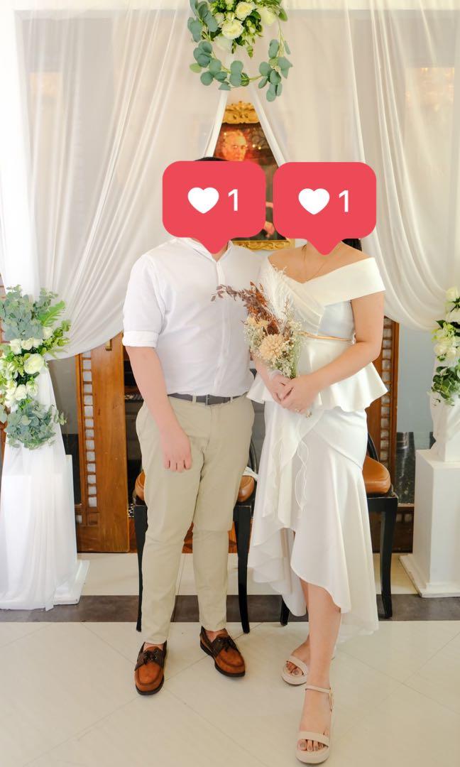 Groom attire for civil wedding on sale