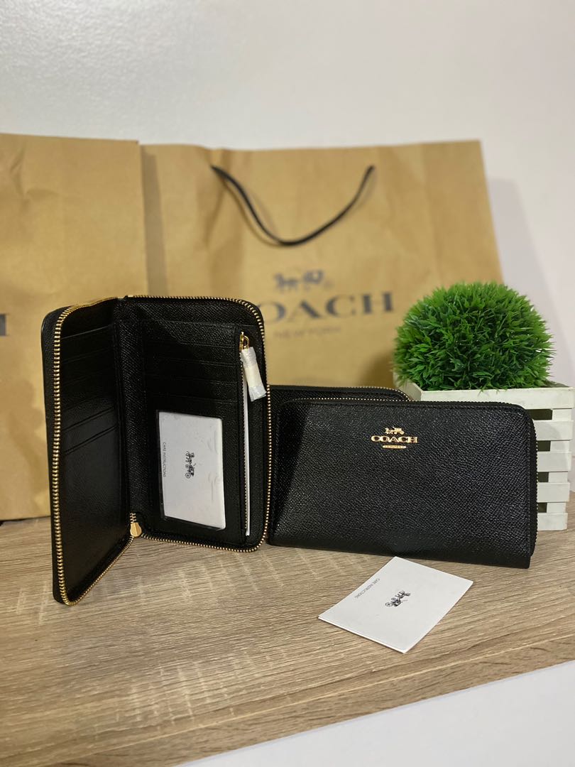 Coach medium zip around new arrivals