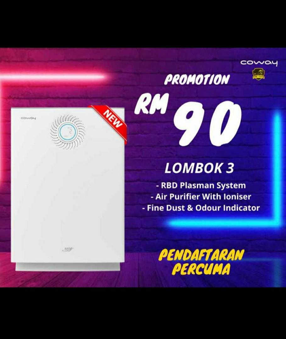 Coway lombok shop 3 promotion