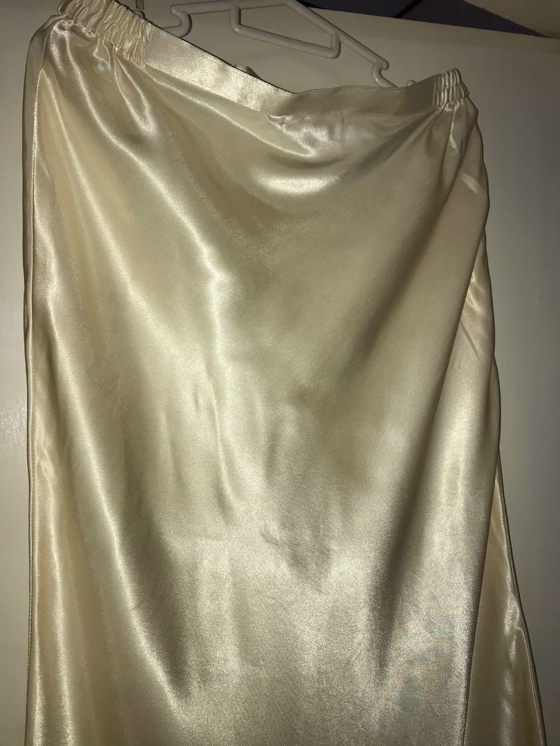 Silk skirt hot sale the fix