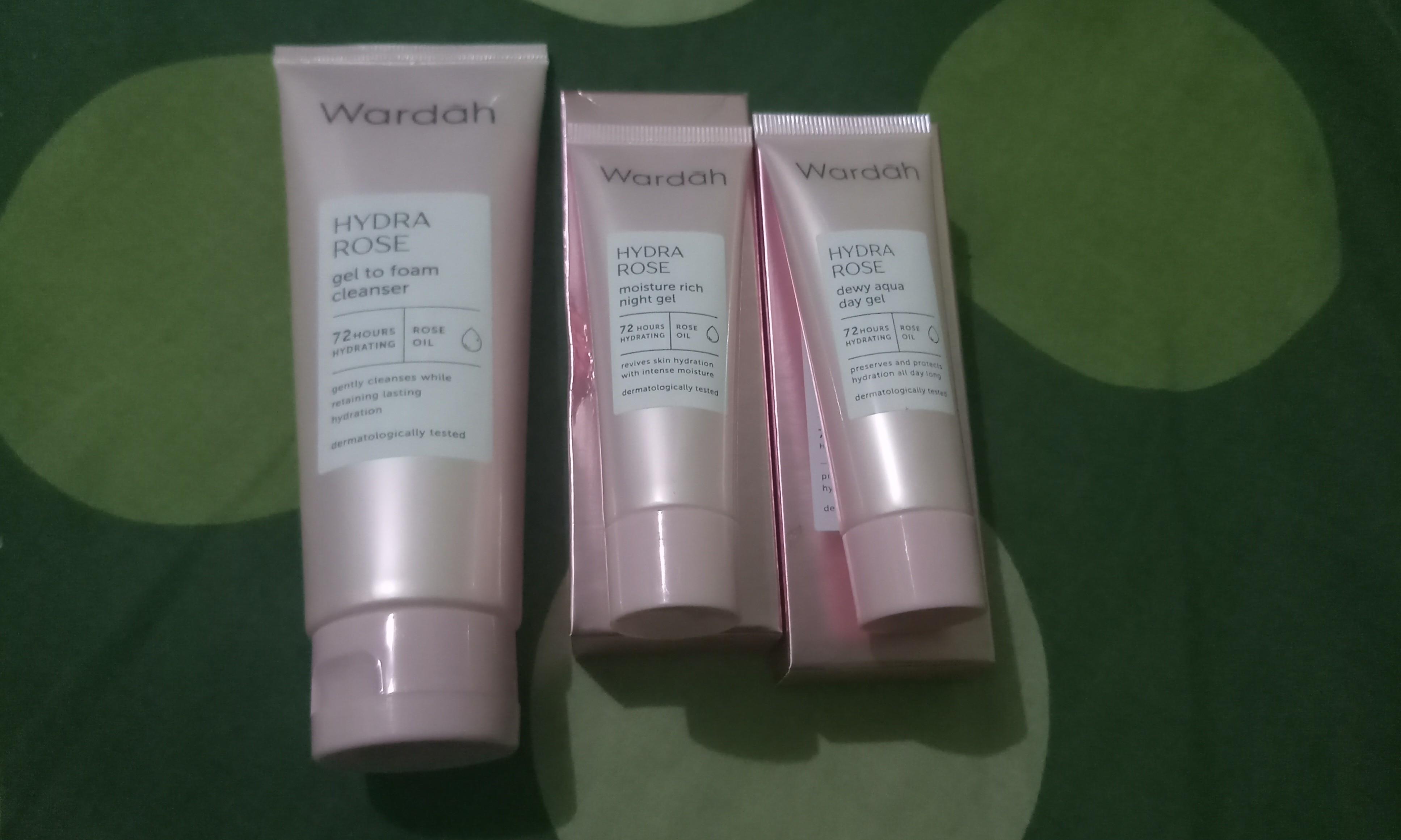 wardah hydra rose moisturizer