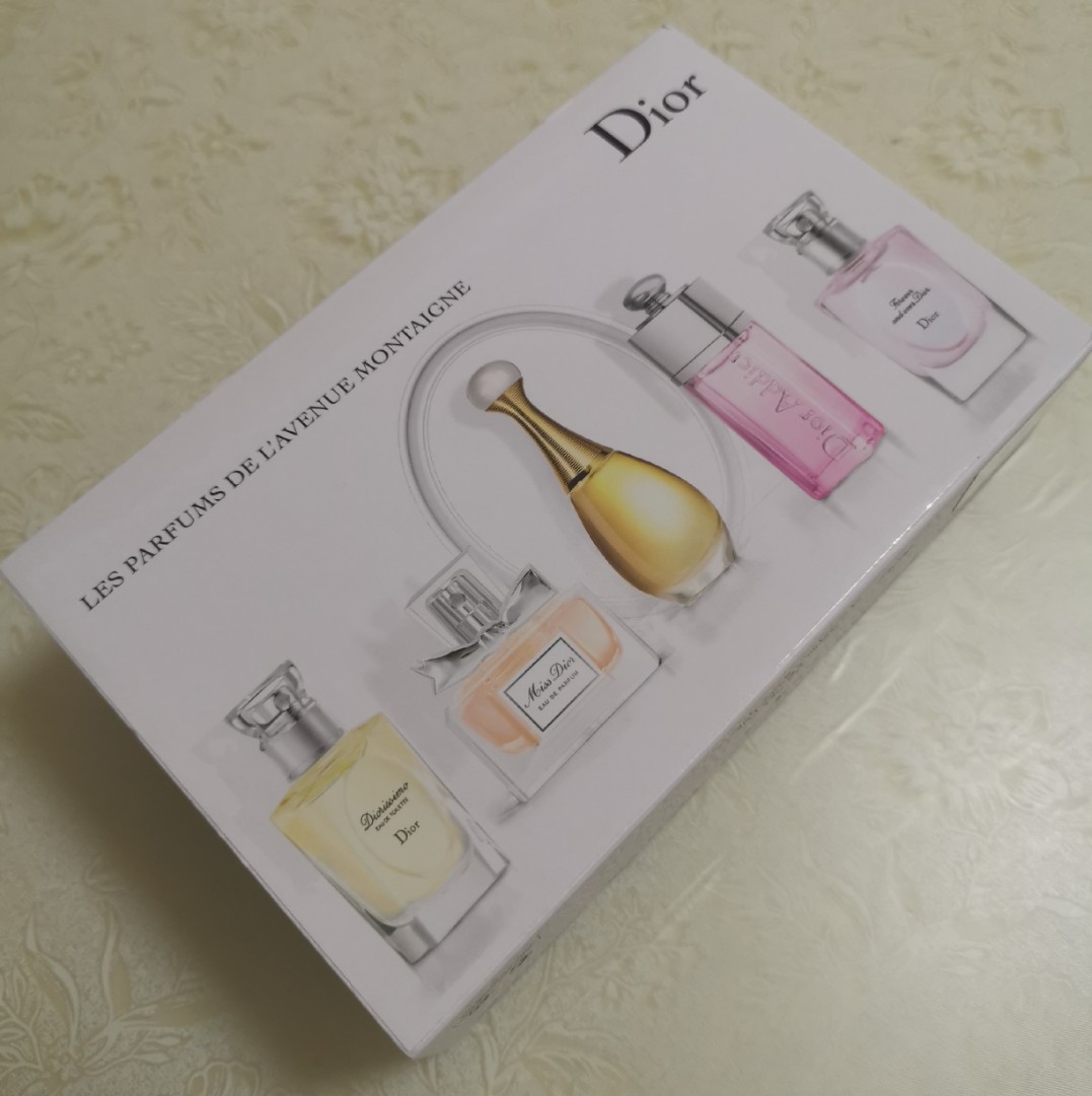 Dior mini perfume set, Beauty & Personal Care, Fragrance & Deodorants ...