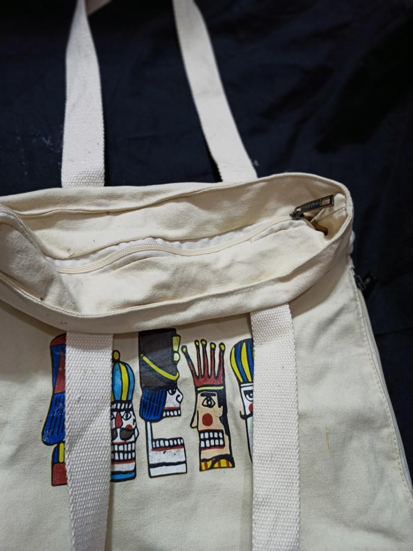 Eco bag with 2025 zipper