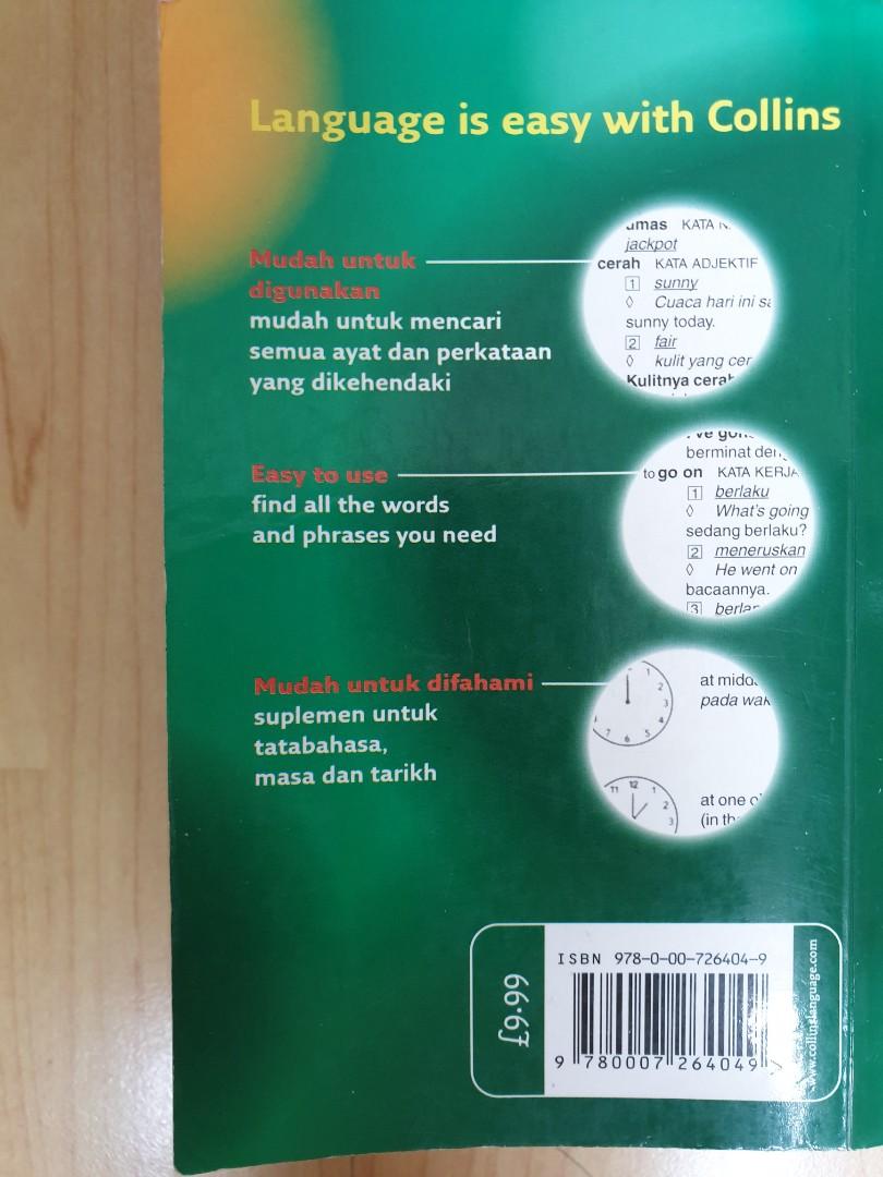 English Malay Dictionary Books Stationery Magazines Others On Carousell