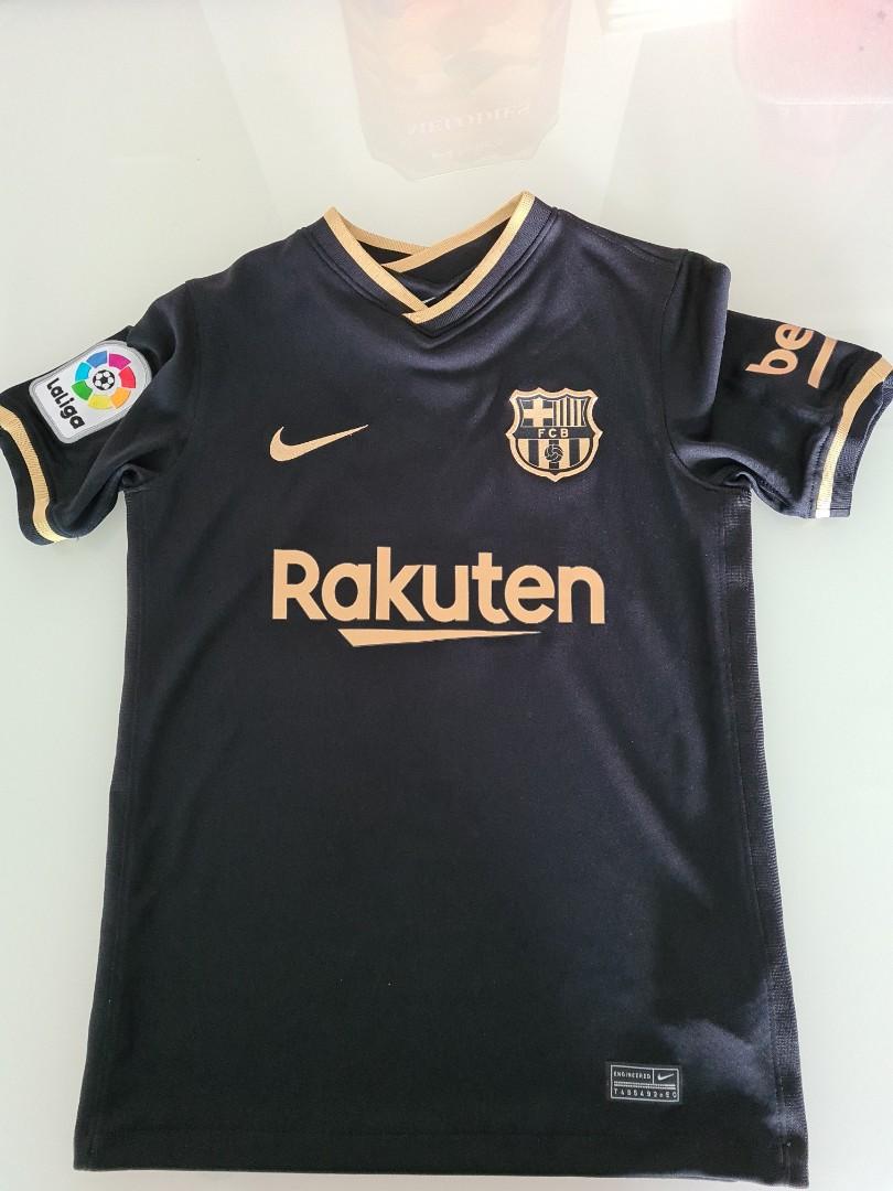 fc barcelona black jersey