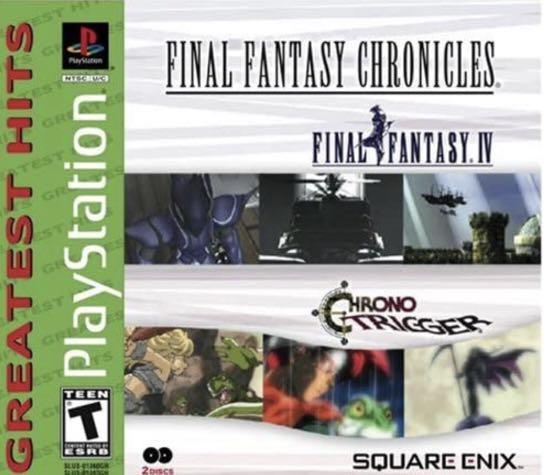 Final Fantasy Chronicles For Ps1 Include Chrono Trigger And Ff4 Video Gaming Video Games Playstation On Carousell
