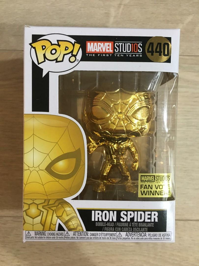 Iron spider gold funko pop cheap