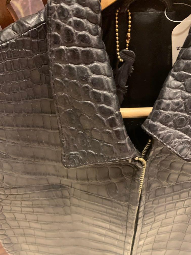 Alligator skin vest top