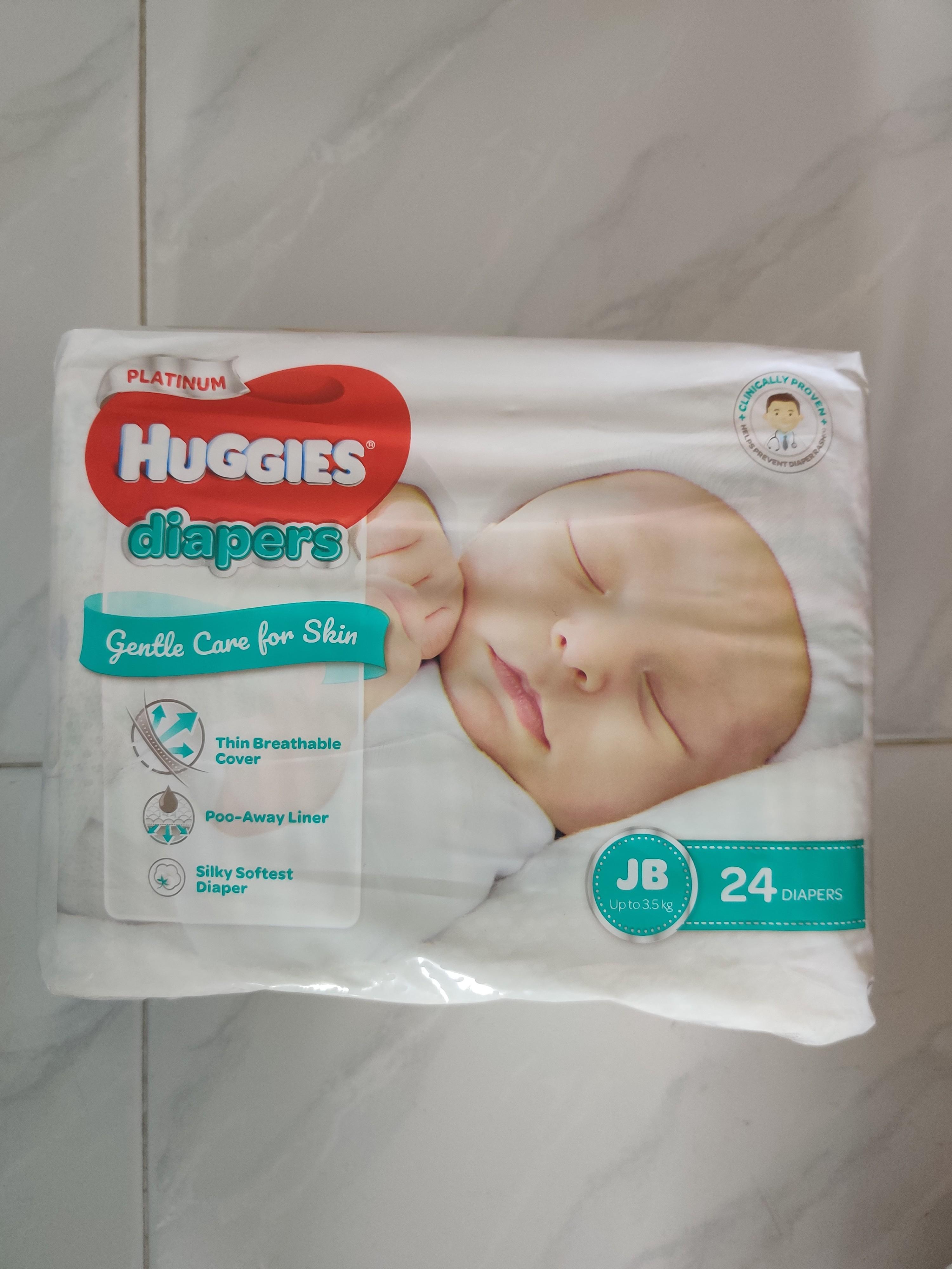 Huggies Diapers JB size, Babies & Kids, Bathing & Changing, Diapers