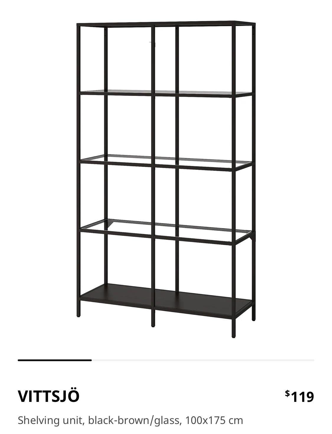 Ikea display shelves, Furniture, Shelves & Drawers on Carousell
