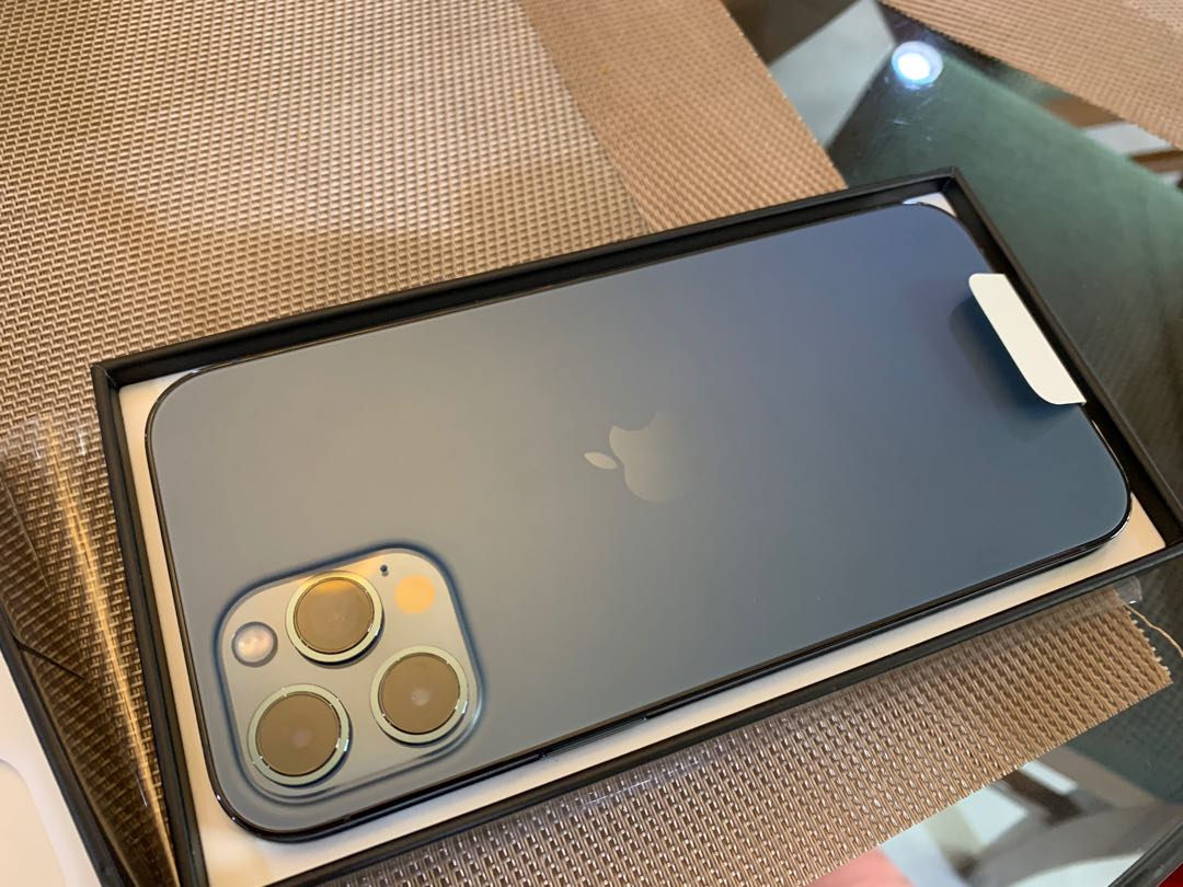 Iphone 12 Pro Max 256gb Pacific Blue Mobile Phones Gadgets Mobile Phones Iphone Iphone 12 Series On Carousell