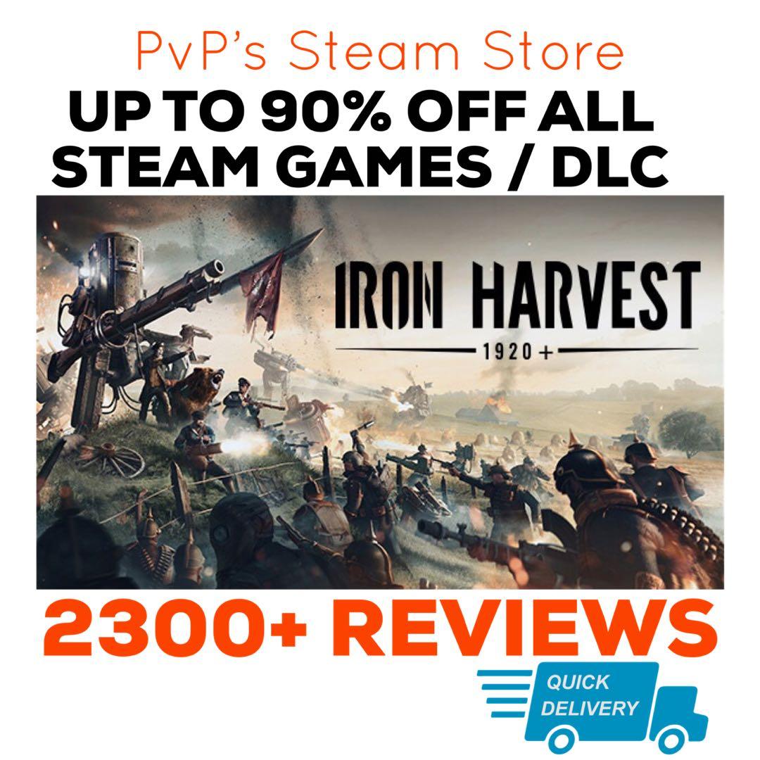 Iron Harvest [Steam Games], Video Gaming, Video Games, PlayStation on