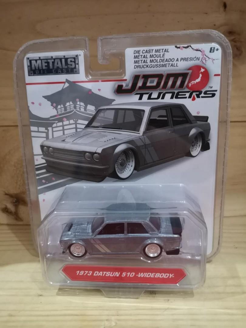 Jada JDM Tuners Series 1973 Datsun 510 Widebody Diecast Model 1