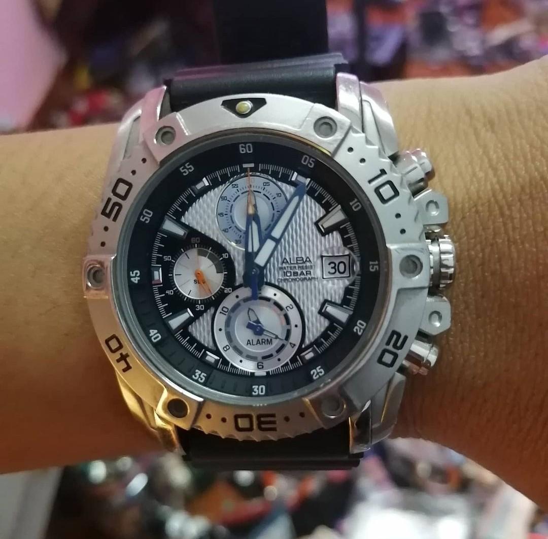 Jam online alba chronograph
