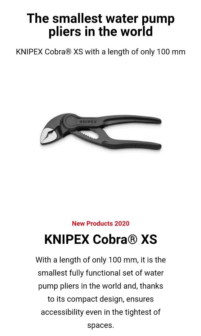 KNIPEX Cobra® XS Water Pump Pliers