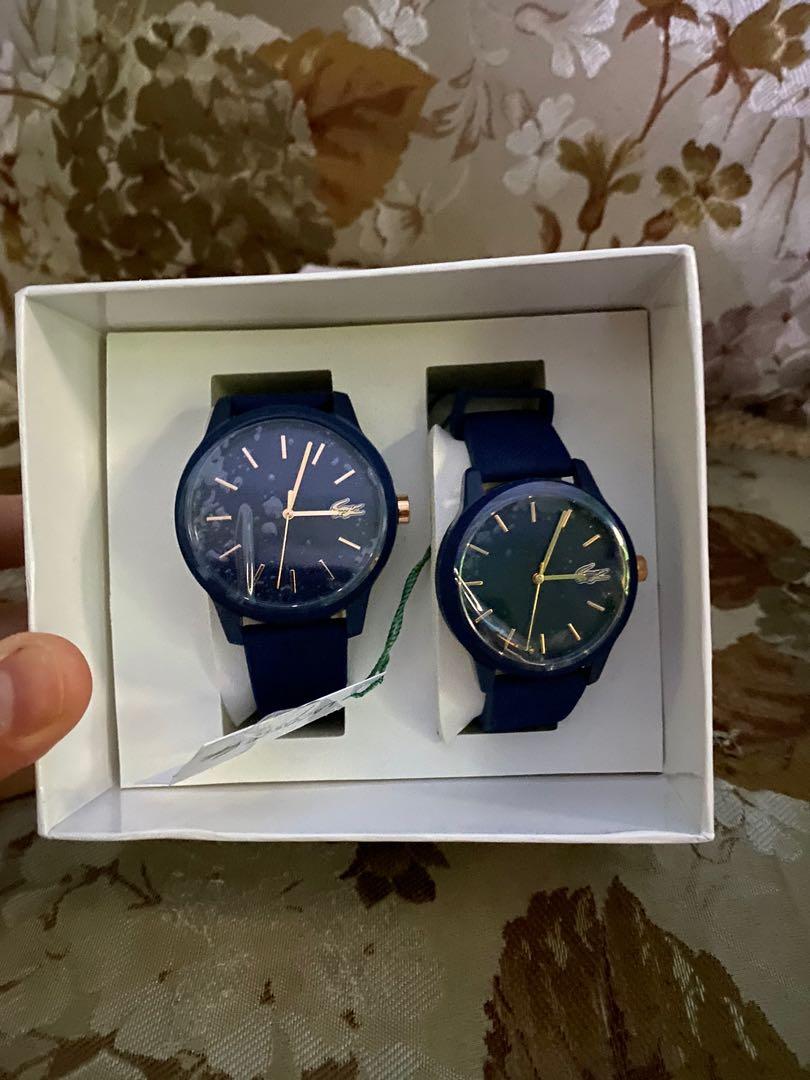 Lacoste couple hotsell watch