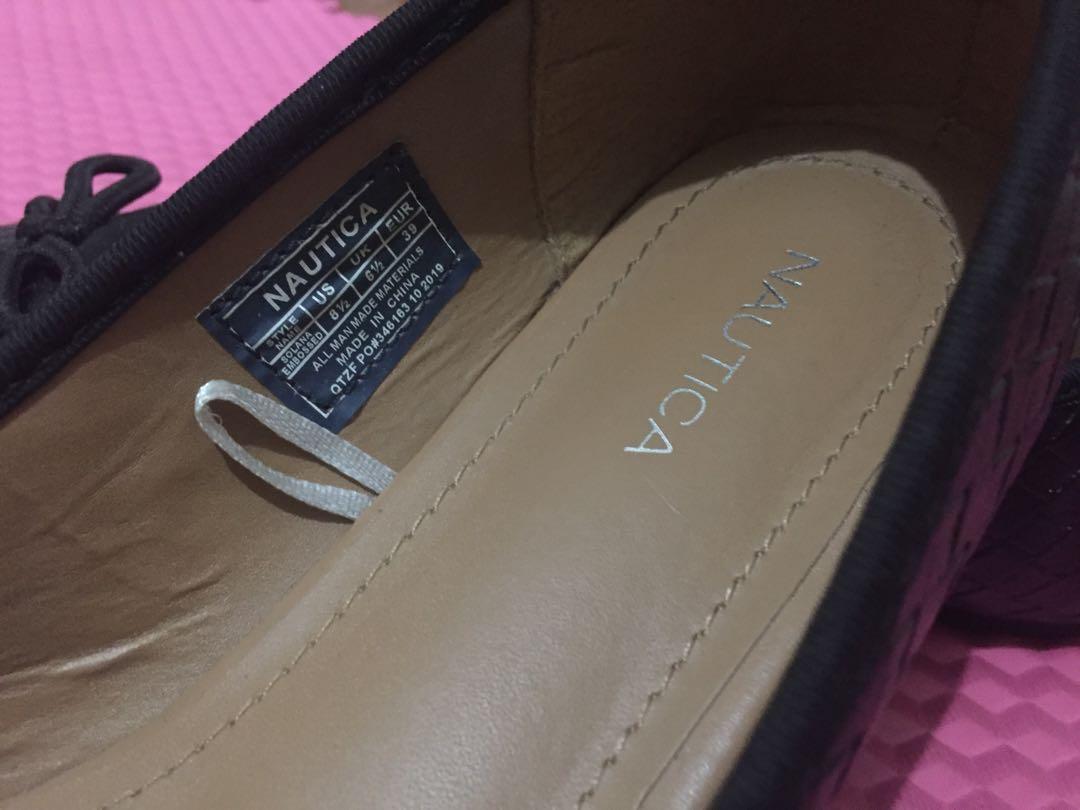 Nautica Ladies flat shoes black, Women's Fashion, Footwear, Flats