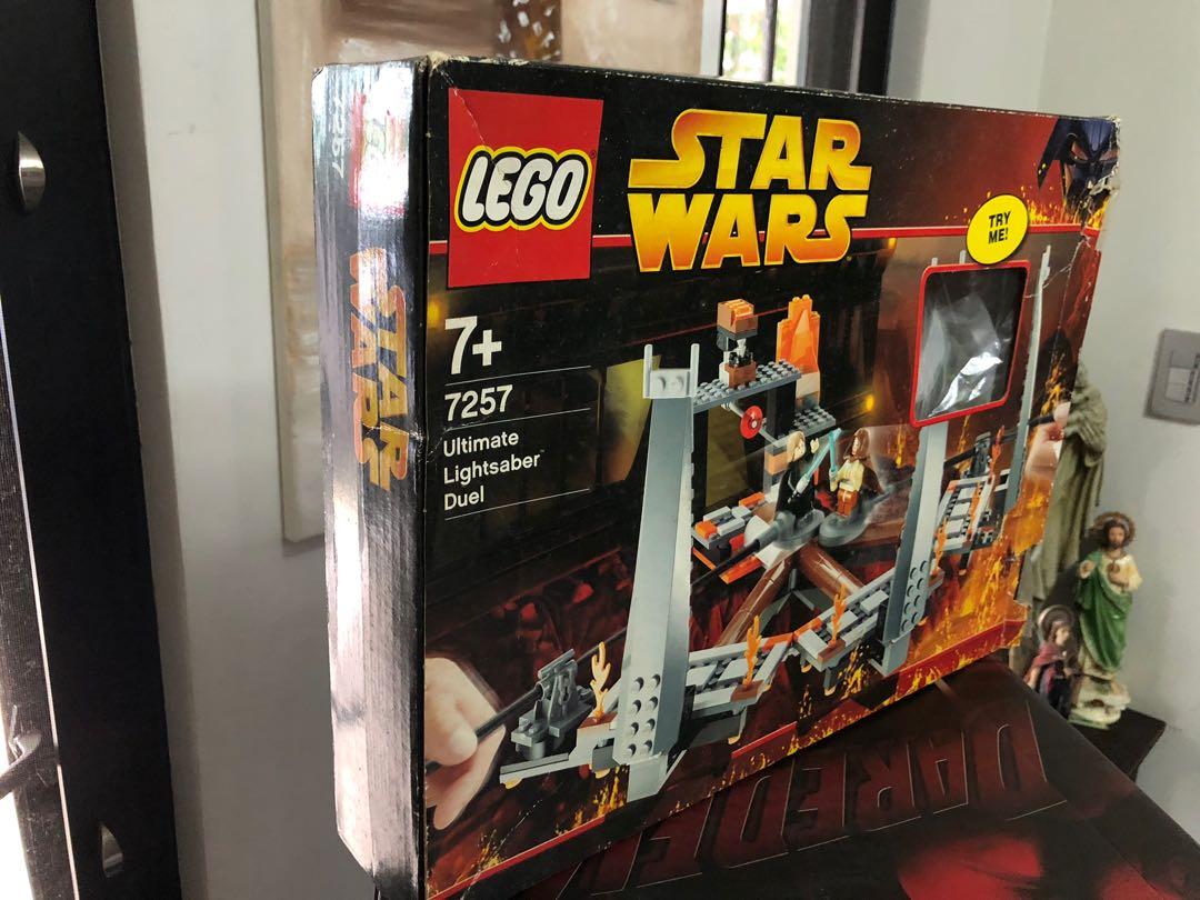 Lego 7257 star hotsell wars ultimate lightsaber duel