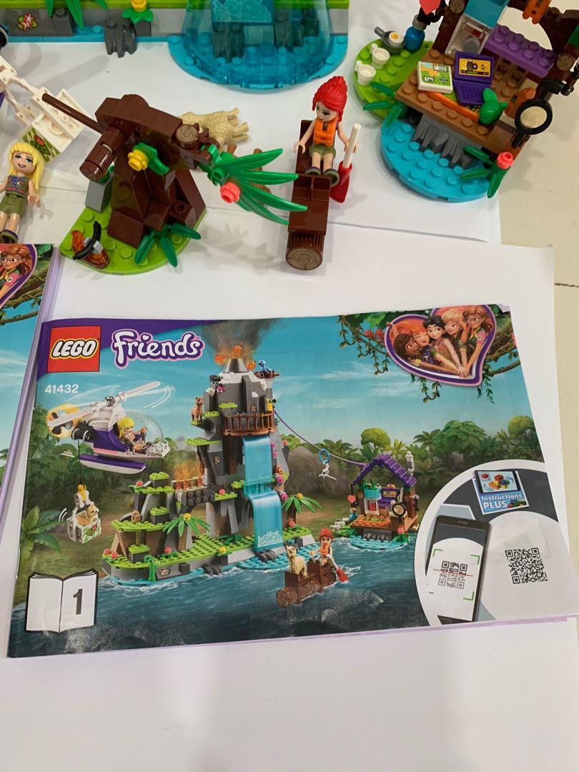 Lego friends alpaca mountain jungle rescue instructions shop