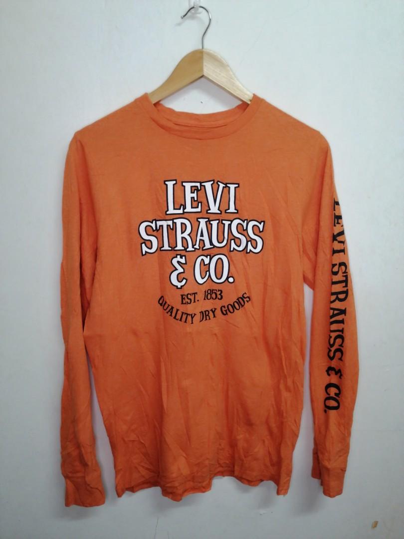 Levi s Strauss Co. Long Sleeve Shirt Men s Fashion Tops Sets