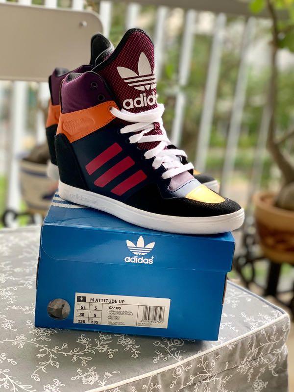attribute microwave sunflower Limited Edition Adidas M Attitude Up Sneakers US6.5, Women's Fashion,  Footwear, Sneakers on Carousell
