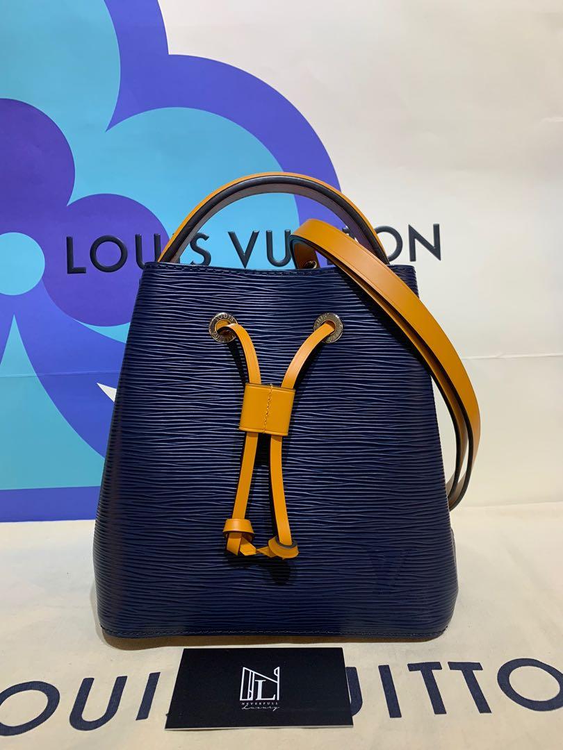 Louis Vuitton Neonoe BB Epi Indigo Safran, Luxury, Bags & Wallets on  Carousell