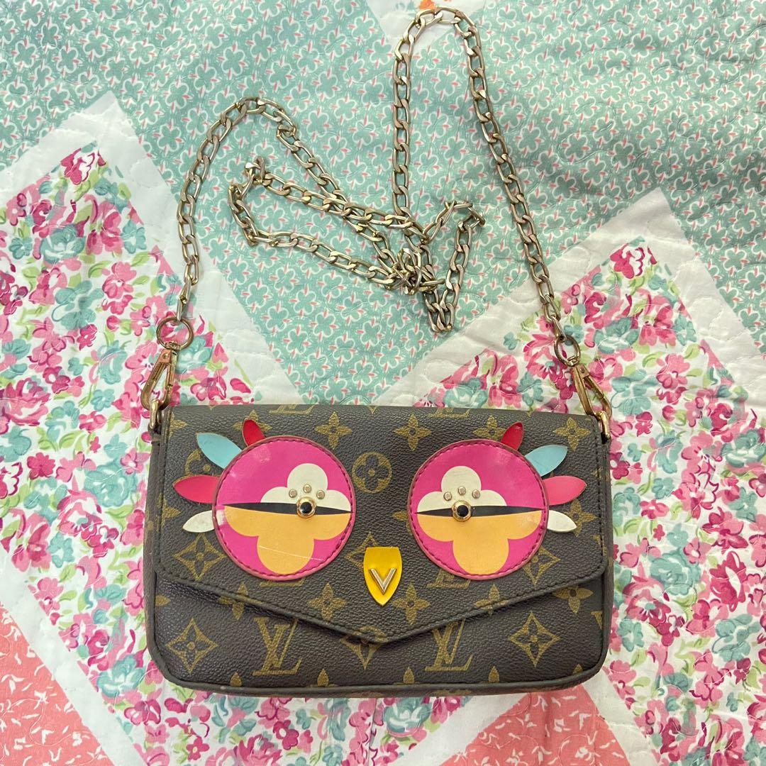 Louis Vuitton owl limited edition bag, Women's Fashion, Bags & Wallets,  Purses & Pouches on Carousell